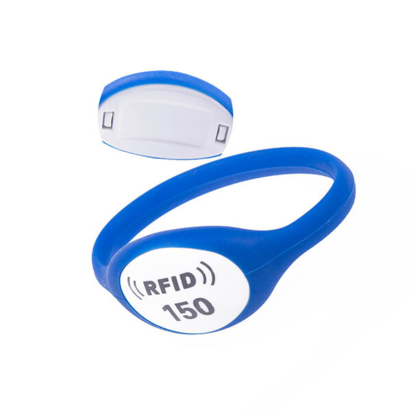 Pulseira de silicone pop out RFID