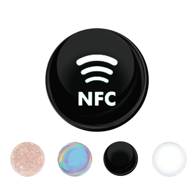Niestandardowa naklejka epoksydowa NFC