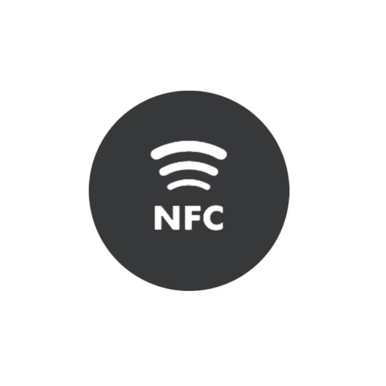 Dostosowane naklejki NFC z nadrukiem sitodrukowym