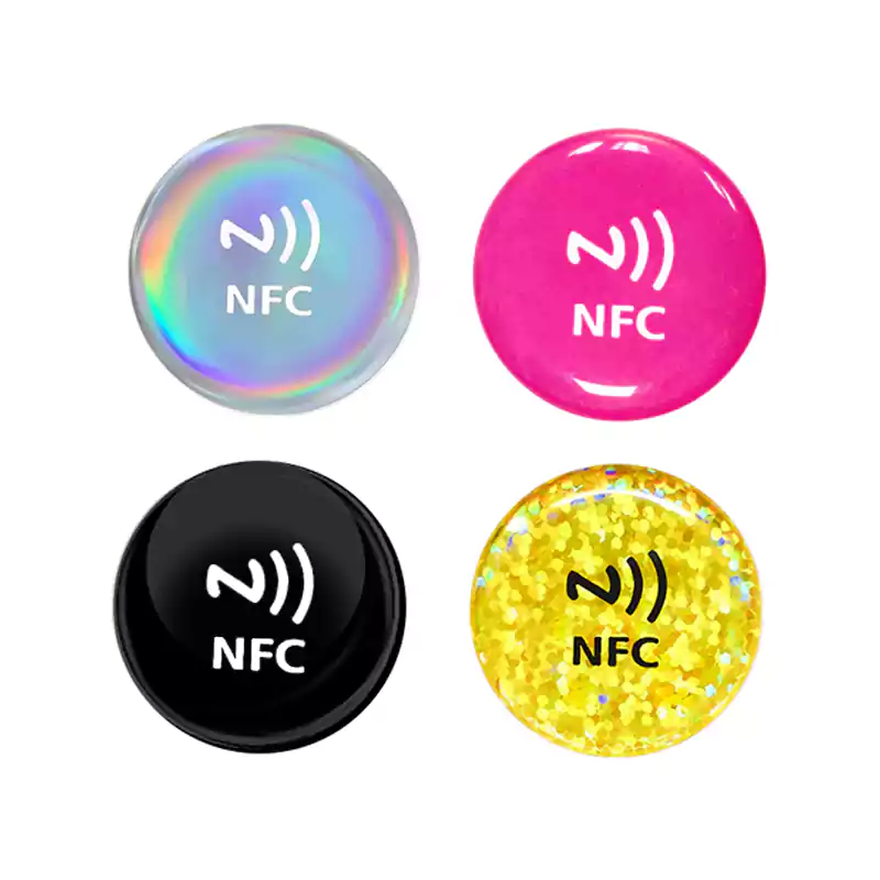 Etiqueta de redes sociales NFC