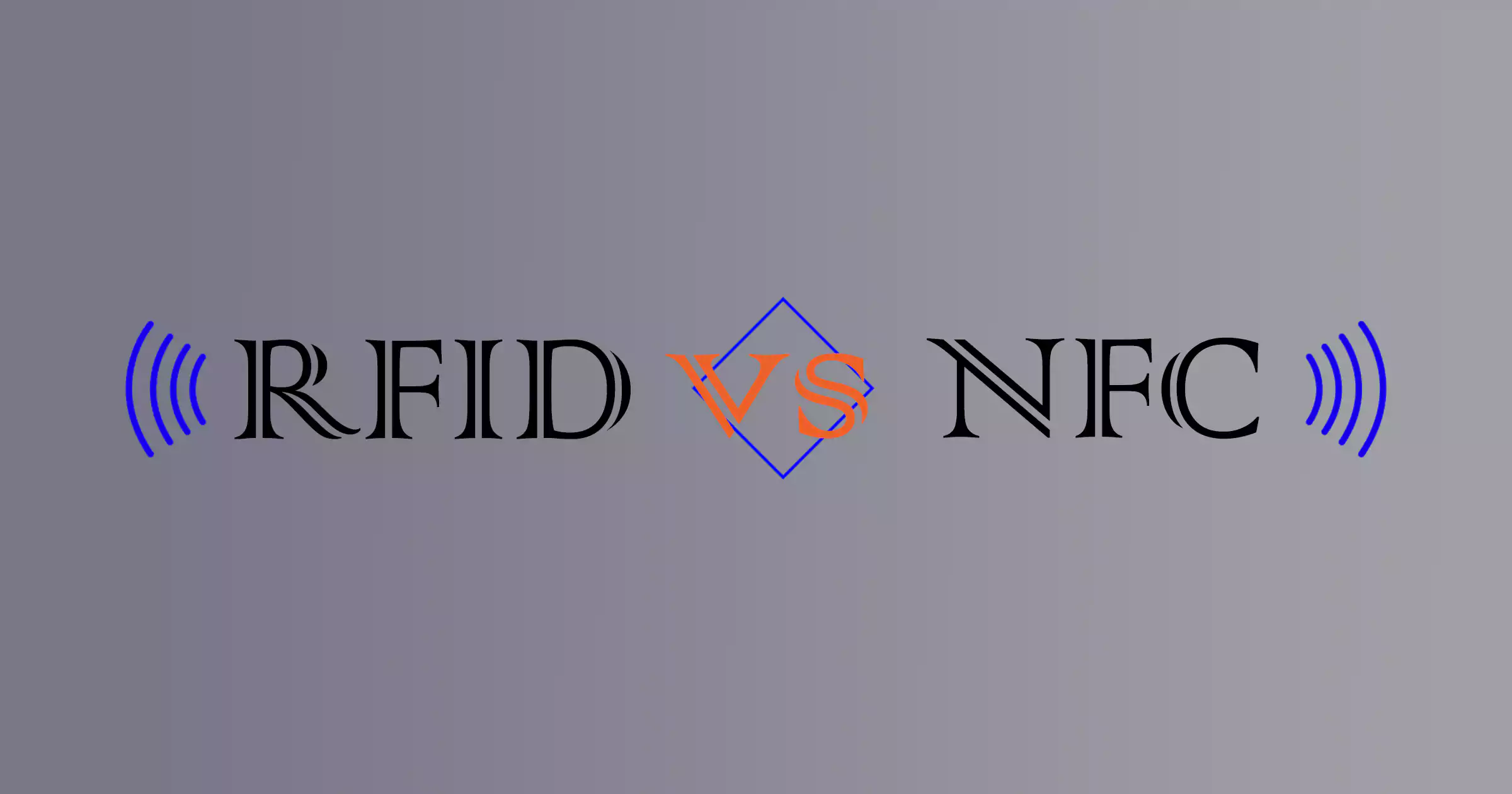 RFID対。 NFC