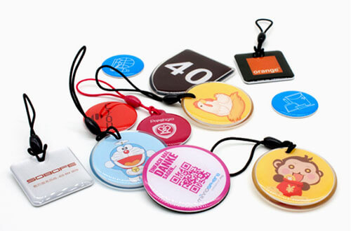 RFID Key Fob-Custom RFID Keychain ID/IC Keyfob Factory - WXR