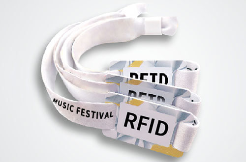 패브릭 RFID 팔찌