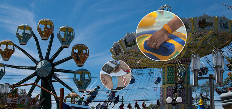 rfid wristbands for theme parks
